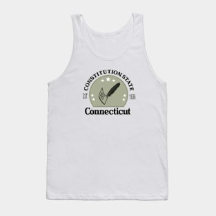 The Constitution State, Connecticut, New England Tank Top